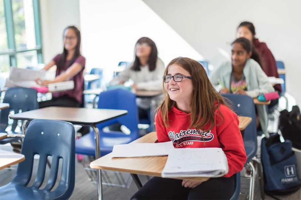 College guidance counselor helping high school student plan applications in San Diego